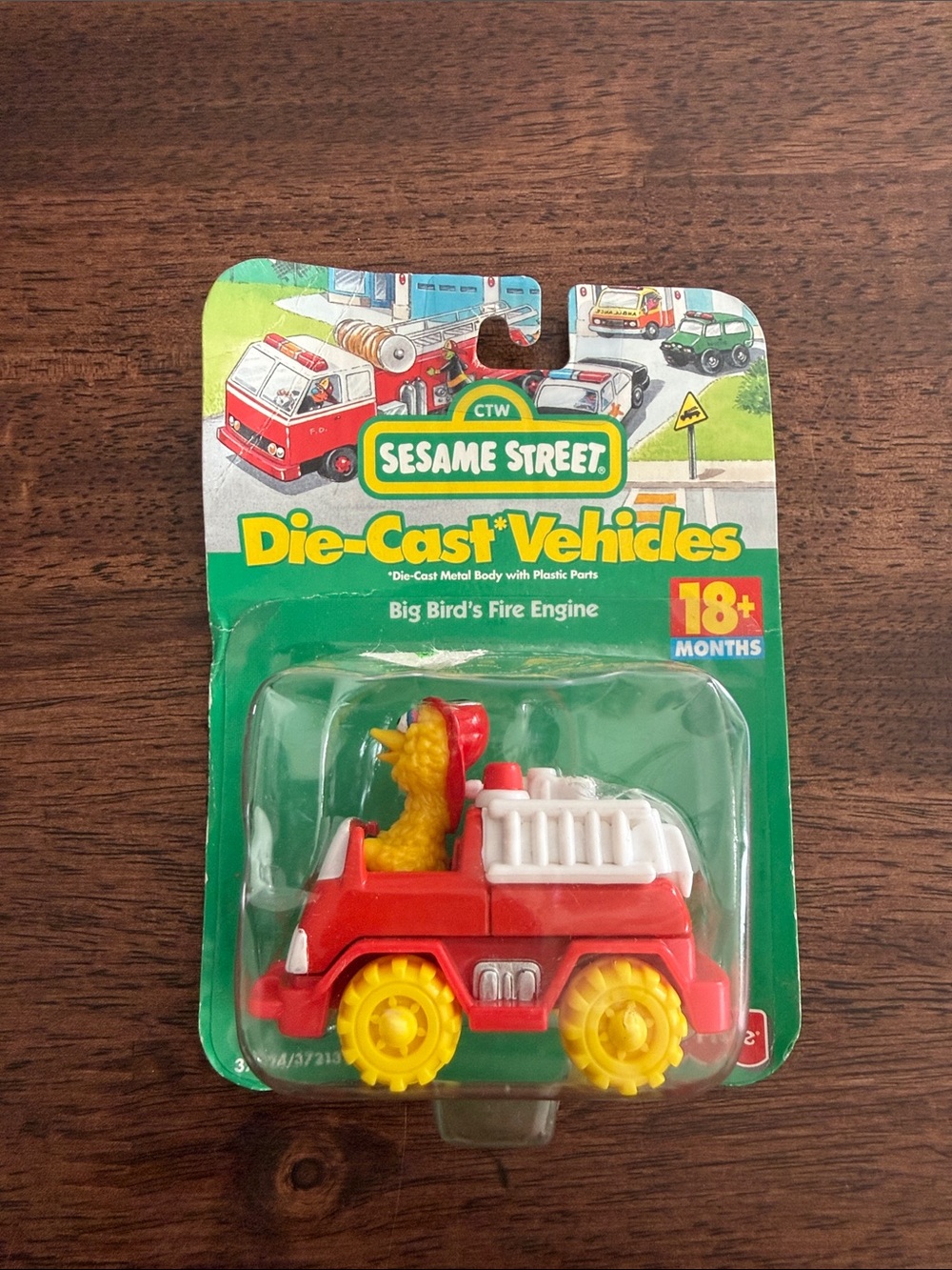 1998 Sesame Street Big Bird die cast vehicle